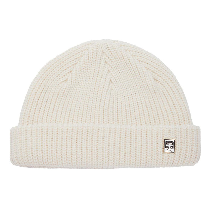 MICRO BEANIE UNBLEACHED - Cappellino a Cuffia Bianco 100030125 UBL OBEY 