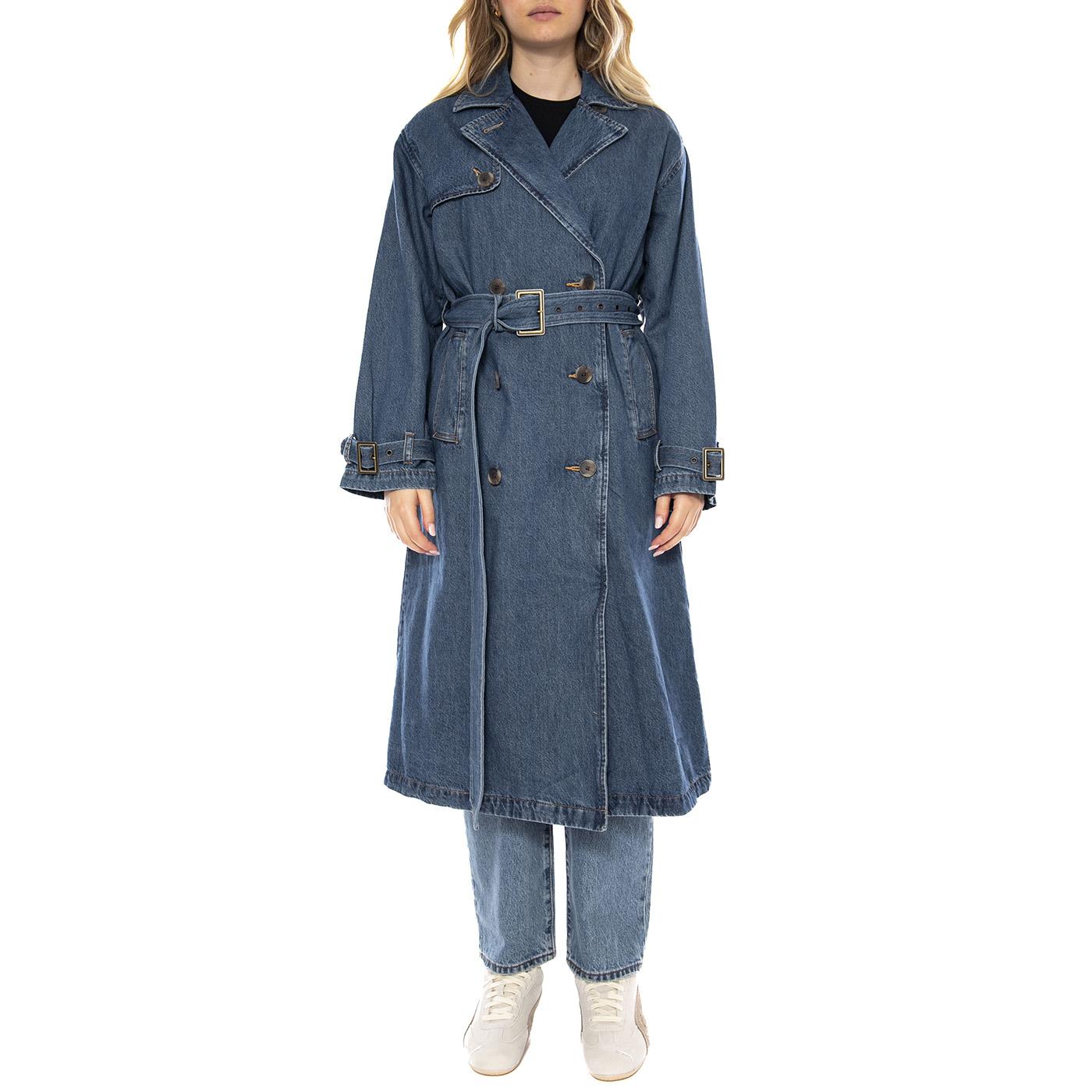 Levi's® Spade Women's Denim Trench Coat -- Cappotto Donna Blu A8976-0001 . LEVIS 
