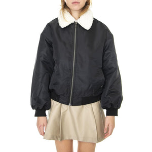 Elise Retro Bomber Caviar - Giacca Invernale Donna Nera A1639-0001  LEVIS 