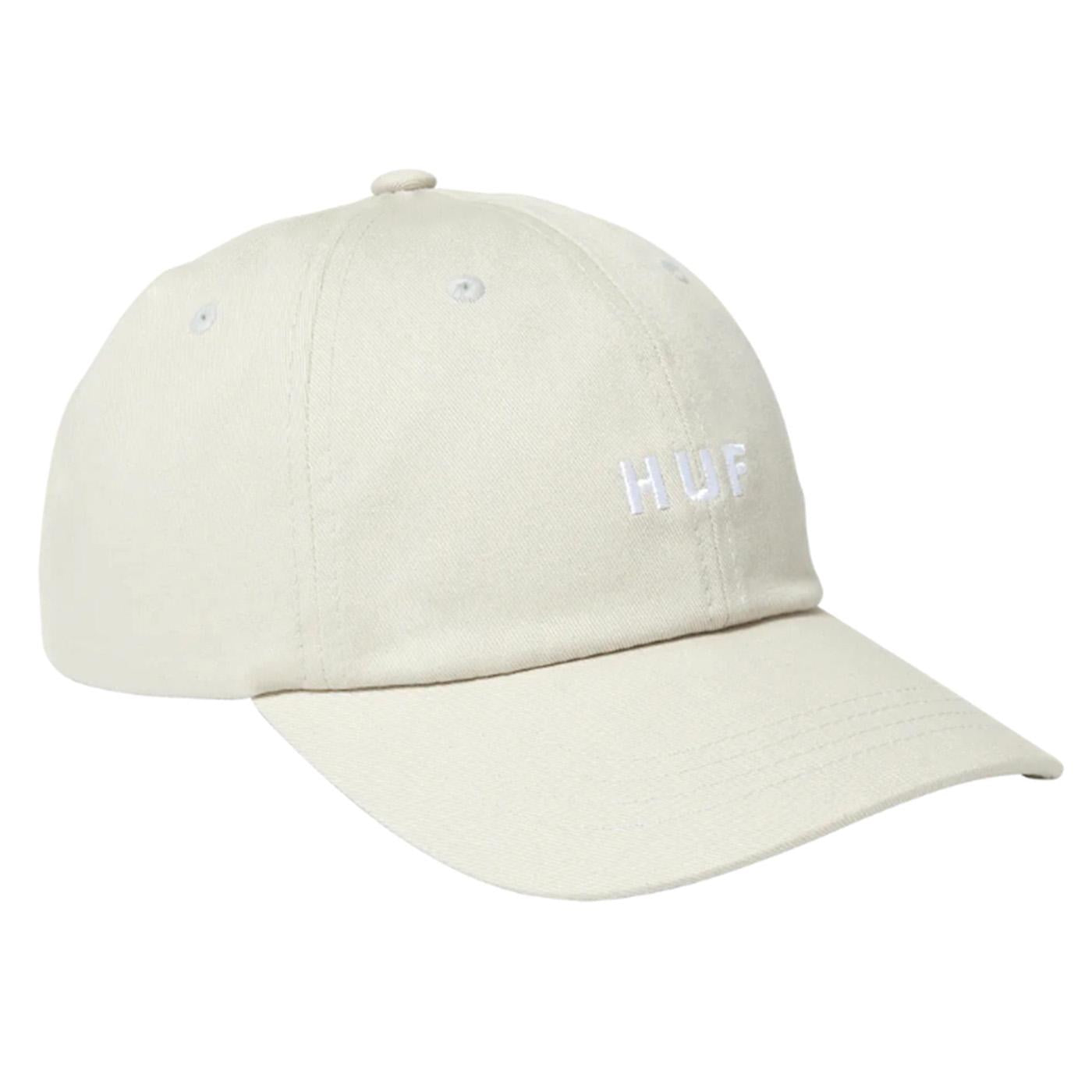 Huf Set OG CV 6 Panel Hat Cream - Cappellino con Visiera Beige HT00716-CREAM  HUF 