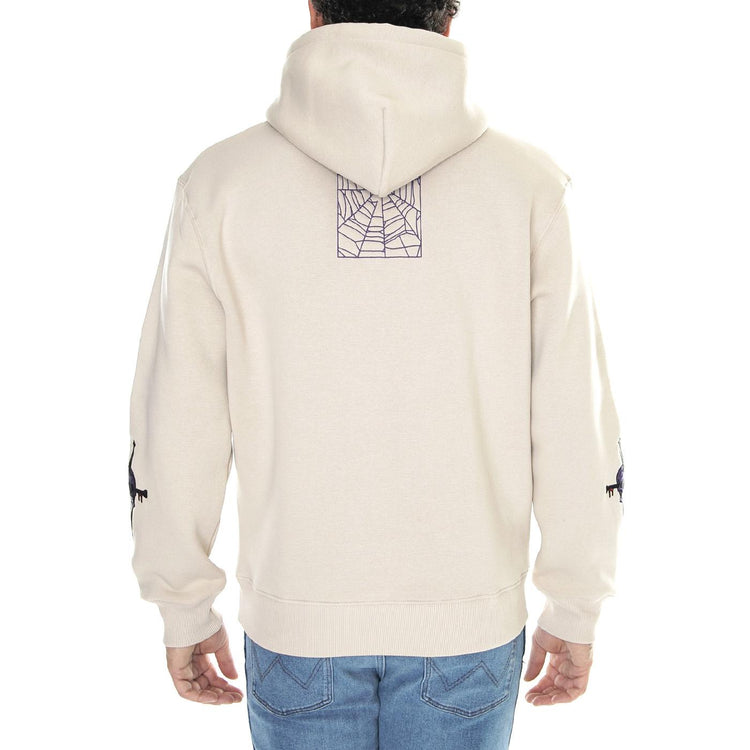 Blody Hoodie Cream - Felpa con Cappuccio Uomo Beige HDY0125CRE  DOOMSDAY 