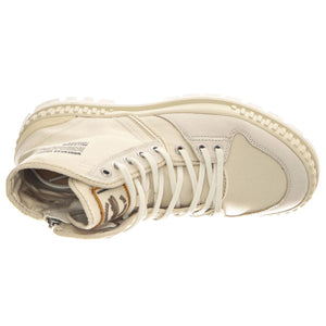 Pallashock WW Cream White - Scarpe Profilo Alto Uomo Beige PAS78565-180-M  PALLADIUM 