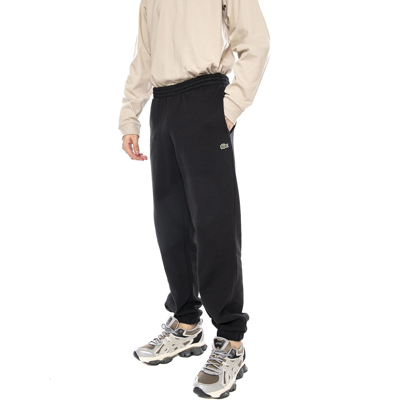 M' Pant Tuta XH9610-031 Black - Pantaloni Uomo Neri XH9610-031 . LACOSTE 