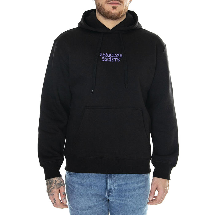 Art Of Seeing Hoodie Black - Felpa con Cappuccio Uomo Nera HDY0121BLKS  DOOMSDAY 
