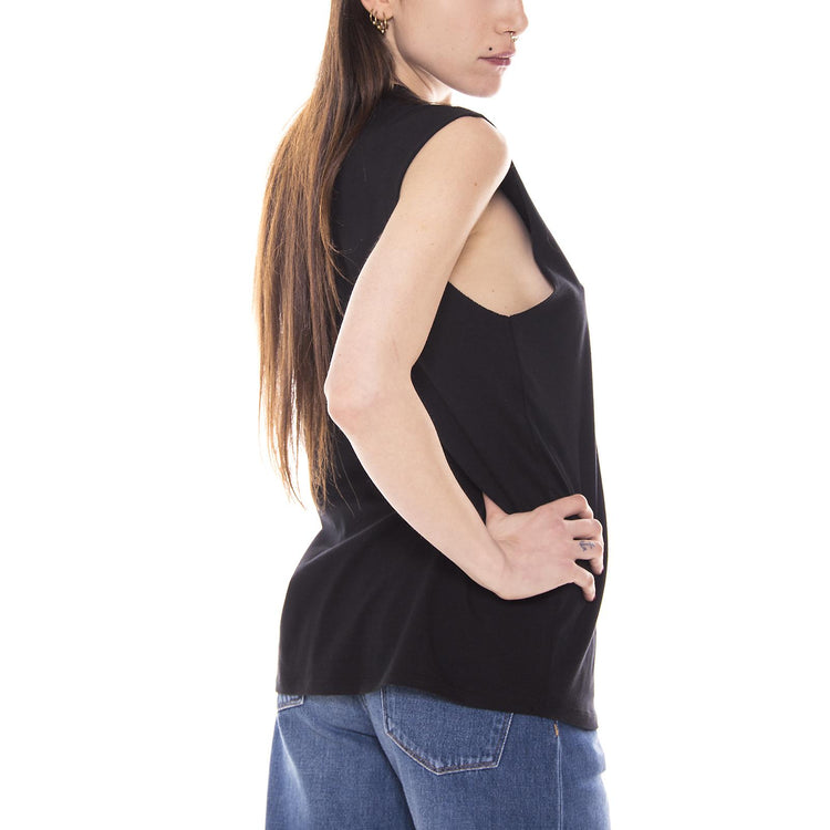 BASIC STUSSY MUSCLE TEE BLACK 2941353-BLACK  STUSSY 