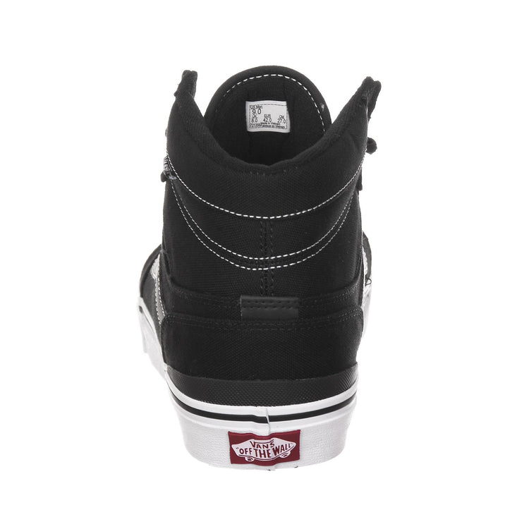 MN SANCTION (Canvas) Black White VUCV187  VANS 
