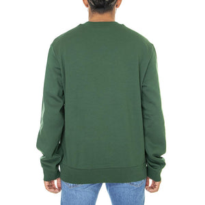Sweatshirt-132 - Felpa Girocollo Uomo Verde SH9608-132  LACOSTE 