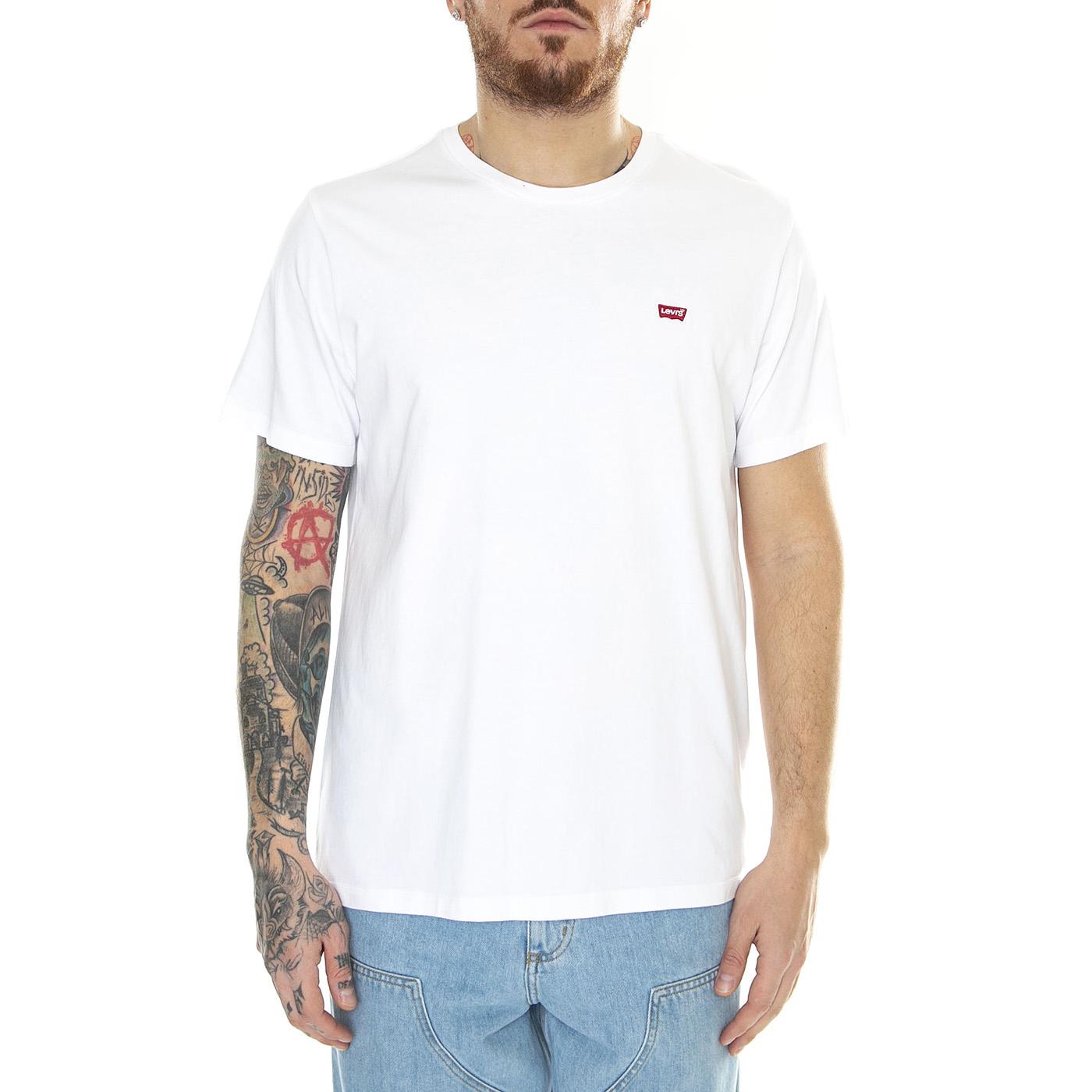 SS ORIGINAL HM TEE WHITE + JERSEY 56605-0000 Neutral LEVIS 