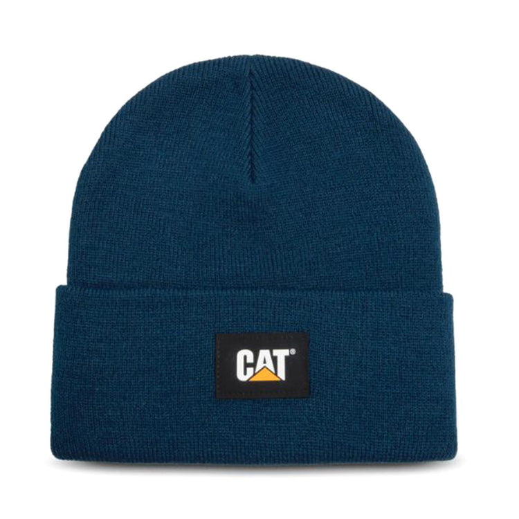 Cat Label Cuff Beanie - Detroit Blue - Cappellino Blu 1090026 10118 CAT 
