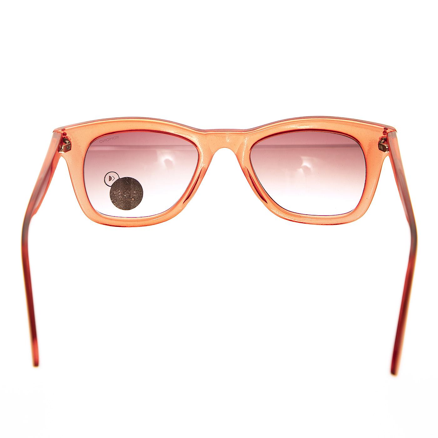 Allen Crimsone Red UV 400 Protection Sunglasses - Occhiali da Sole Rossi KOM-S0000  KOMONO 