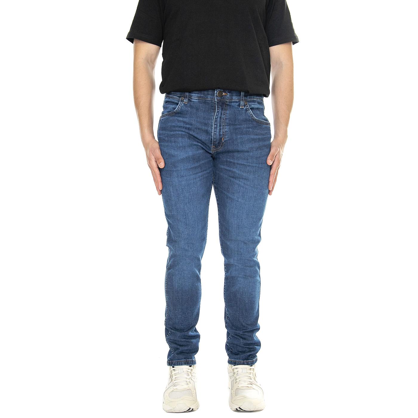 Larston Harvey - Pantaloni Denim Jeans Uomo Blu 112352835  WRANGLER 