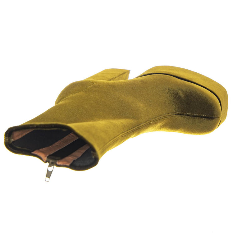 W' Widow Green Velvet - Stivali Donna Verdi JCS5 5 JC 014-GRE  JEFFREY CAMPBELL 