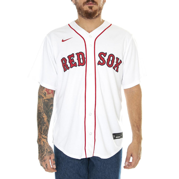 Boston Red Sox Replica Thuisshirt - Camicia Maniche Corte Uomo Bianca T770-BQWH  NIKE 