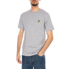 PLAIN T-SHIRT LIGHT GREY MARL - Maglietta Girocollo Uomo Grigia TS400VOG D24 LYLE & SCOTT 
