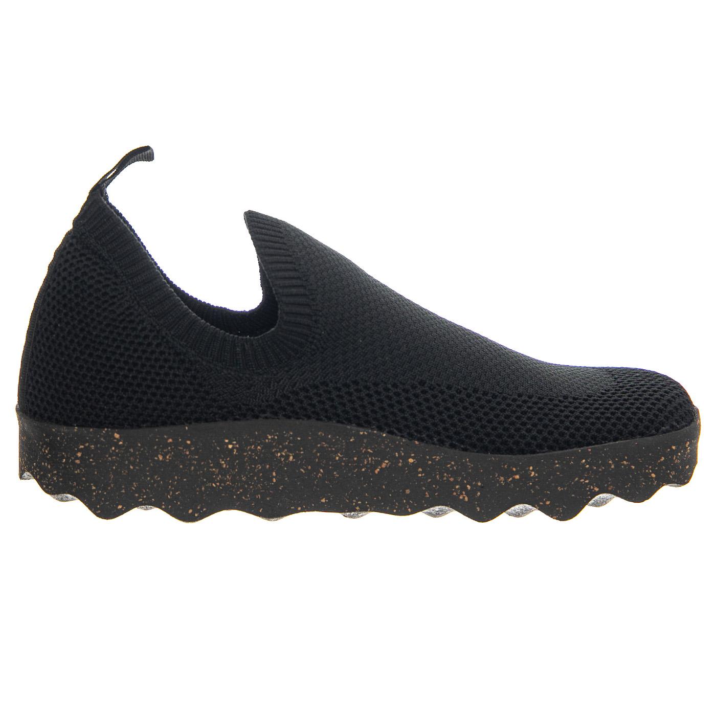 Clip Elasticated Trainers Black - Scarpe Donna Nere P018226000  ASPORTUGUESAS 