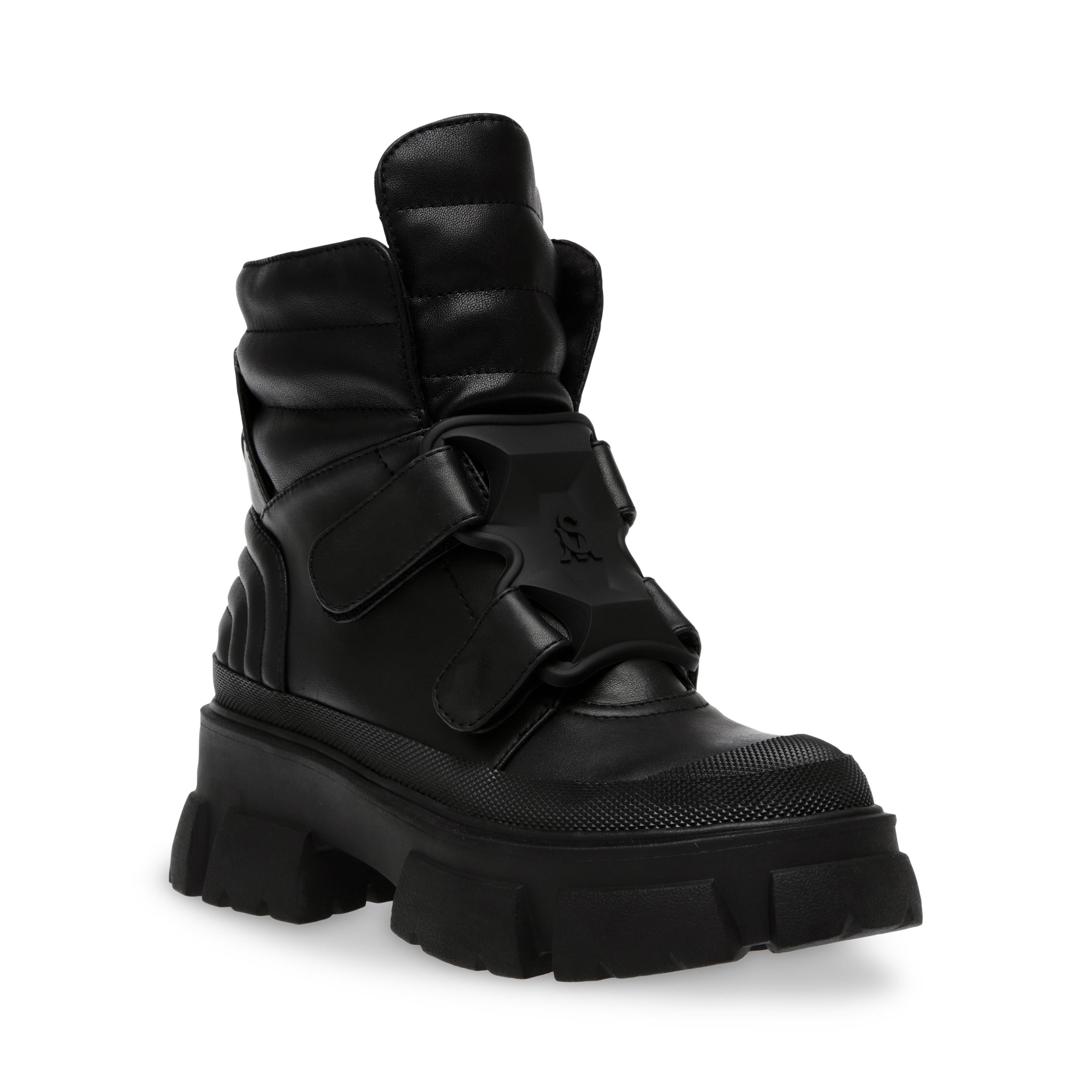 Trendset Black Leat - Scarpe Donna Nere SMSTRENDSET-17  STEVE MADDEN 