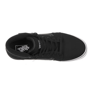 MN SANCTION (Canvas) Black White VUCV187  VANS 