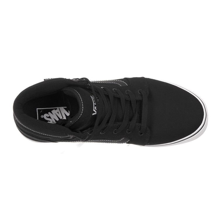 MN SANCTION (Canvas) Black White VUCV187  VANS 