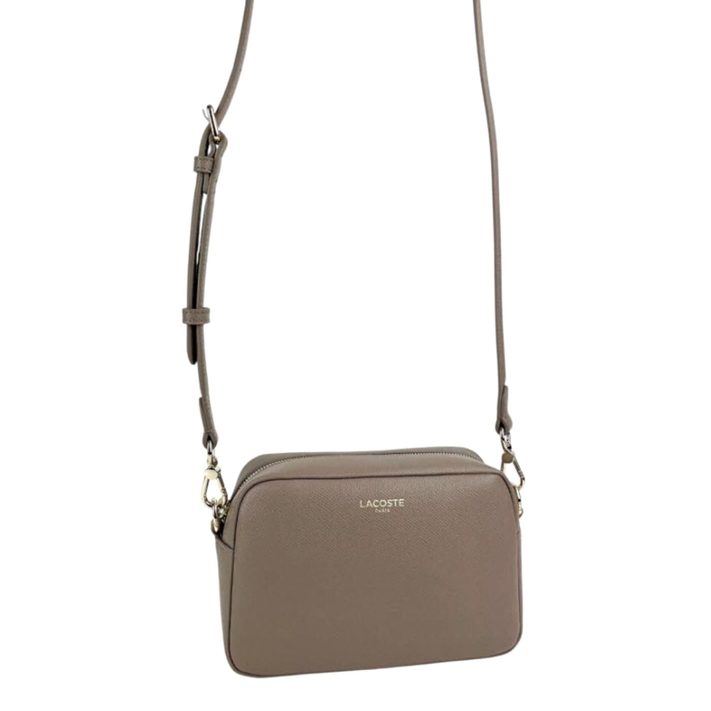 Crossover N81 Taupe Bag - Borsa a Tracolla Grigia NF5100-N81  LACOSTE 