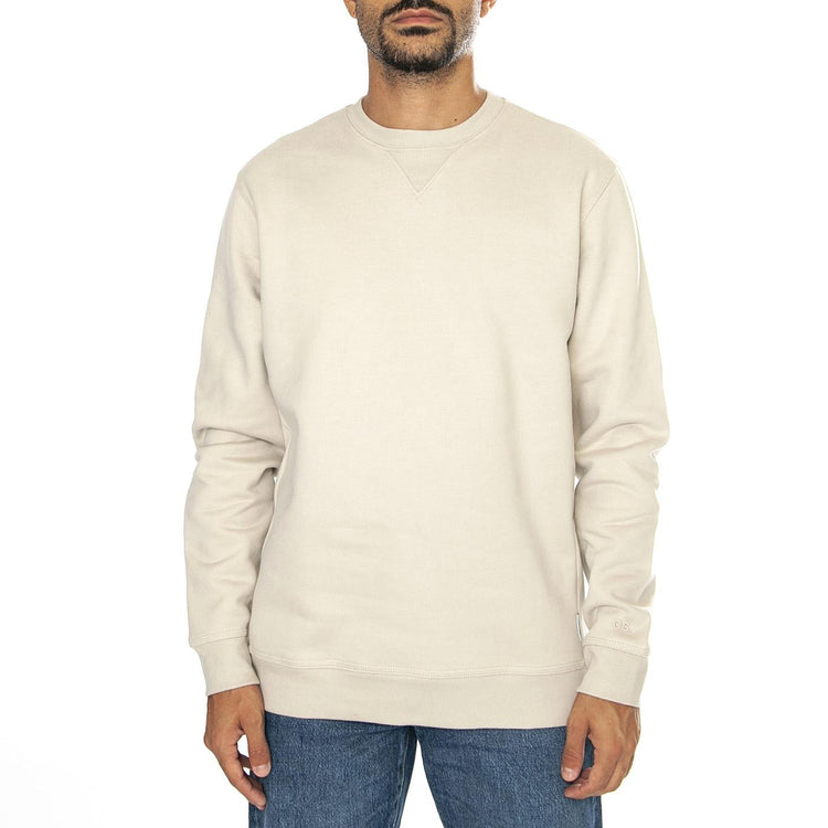 Dan Life Reg Heavy Sweat Crew Silver Lining - Felpa Girocollo Uomo Beige 22029902-4523806  ONLY & SONS 