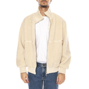 Ray Sherpa Jacket OTW Silver Lining - Giacca Uomo Ecru 22034703-4797917 . ONLY & SONS 