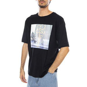 Banksy Ss Rlx Tee Black Road - Maglietta Girocollo Uomo Nera 22035158-4825922 . ONLY & SONS 