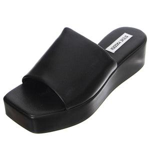 Blurr Black Leat - Sandali Donna Neri SMSBLURR-BLKL  STEVE MADDEN 