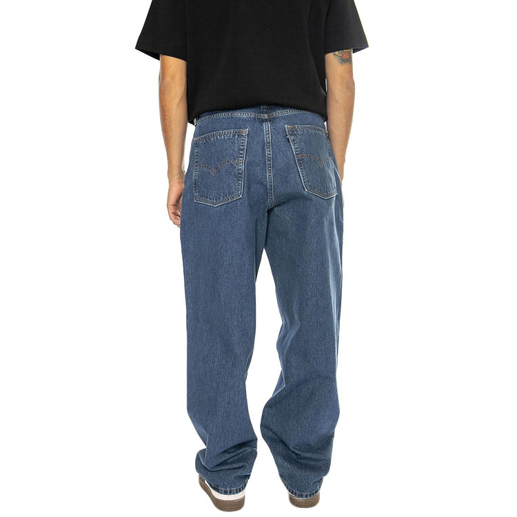 Skate Super Baggy Seeing Single Med Indigo Flat Finish - Pantaloni Denim Jeans Uomo Blu A4298-0007  LEVIS 