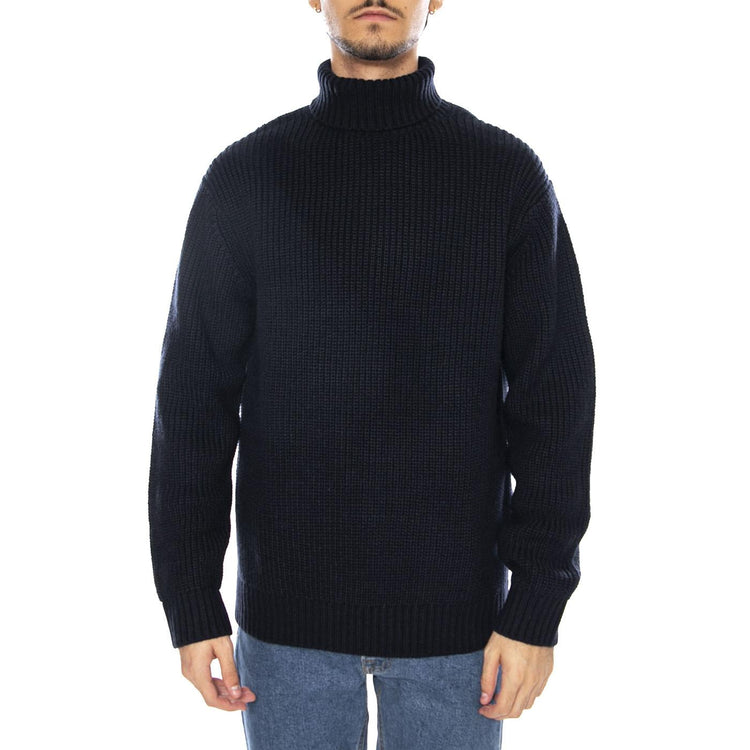 Heavy Turtleneck Rivet Navy - Maglione Collo Alto Uomo Blu 112370542 . LEE 