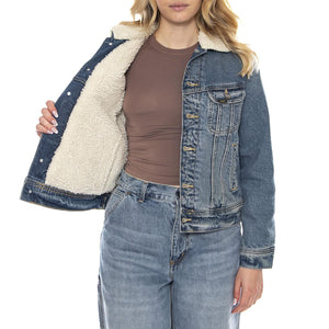 Sherpa Rider Jkt Teleport Medium -- Giacca Donna Blu 112370869 . LEE 