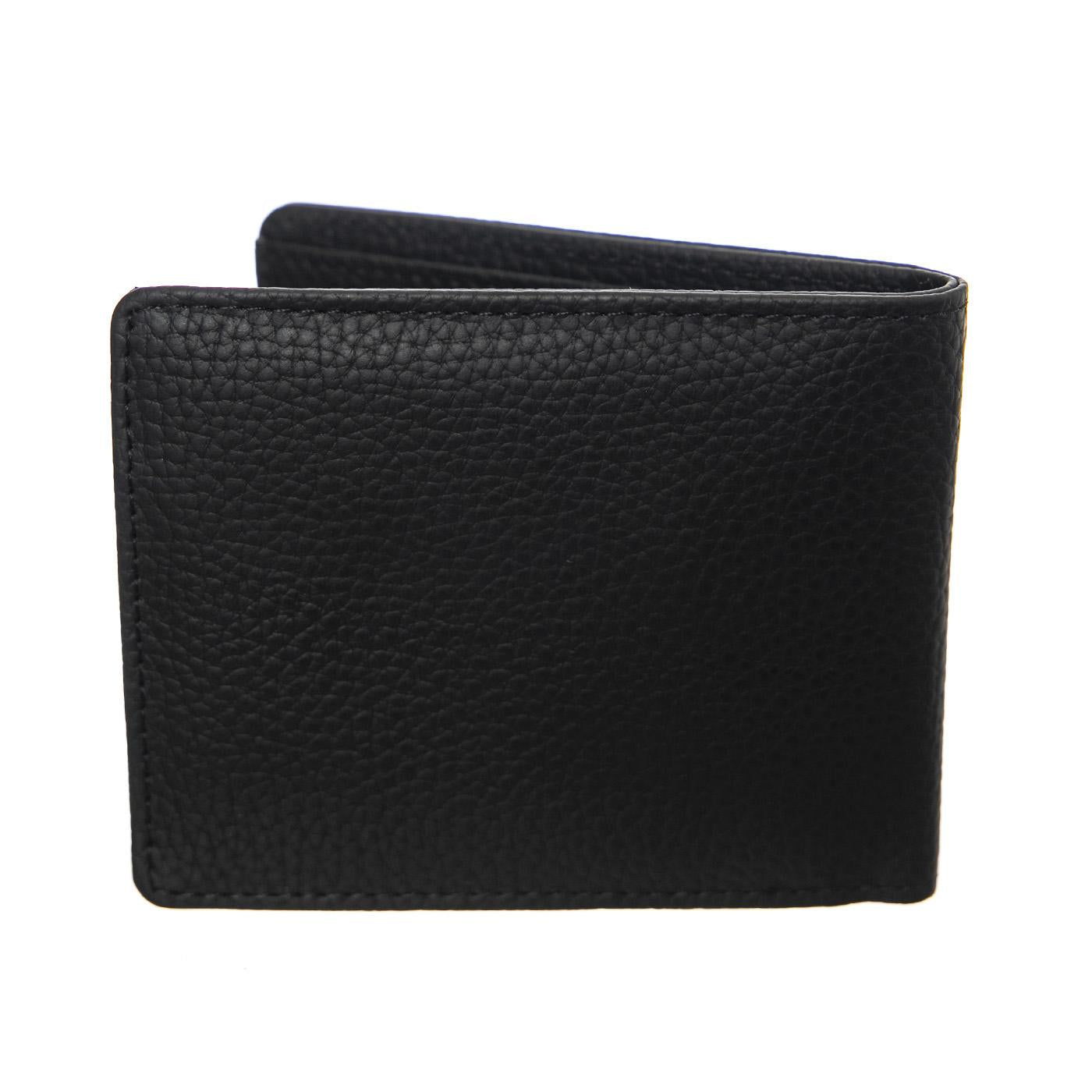 Roy Vegan Leather Rfid Saddle Black - Portafogli Nero 11163-00001-OS  HERSCHEL 