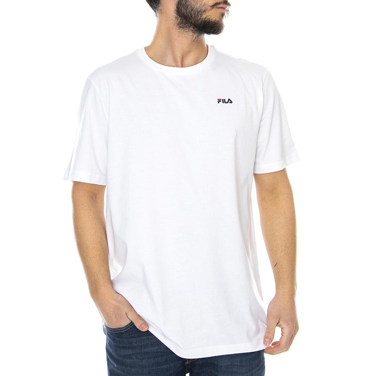 Unwind 2.0 Reg Tee - Bright White - Maglietta Girocollo Uomo Bianca 682201-M67  FILA 
