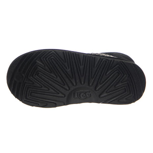 K Classic Mini Crescent Black - Stivali Bambini Neri UGKCLMCRBK1157697K  UGG 