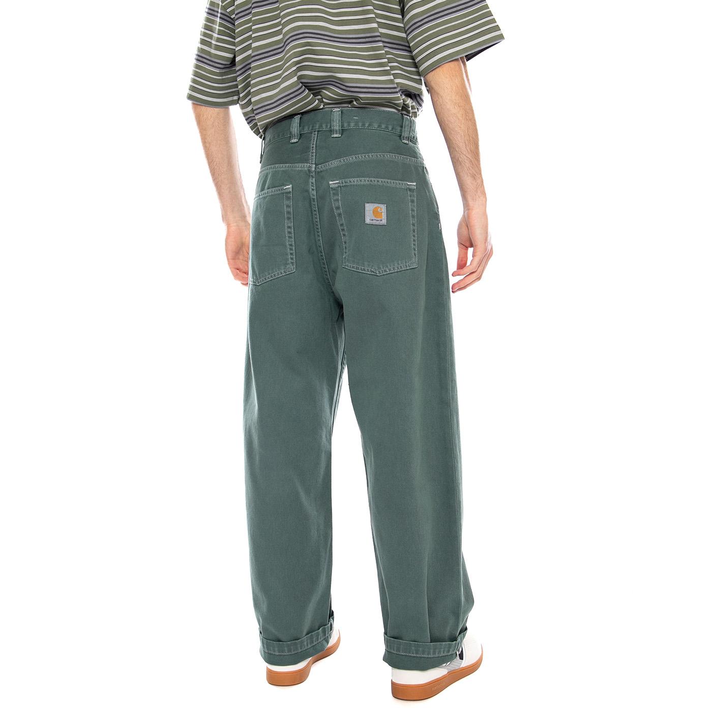 Brandon Pant Velvet Green - Pantaloni Uomo Verdi I034809 3GD4J CARHARTT WIP 