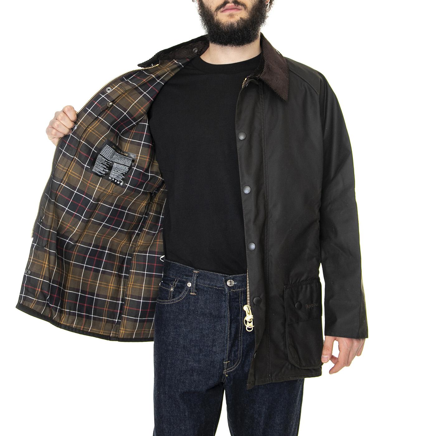 Beaufort Jacket Olive - Giacca Invernale Uomo Marrone MWX0002OL . BARBOUR 