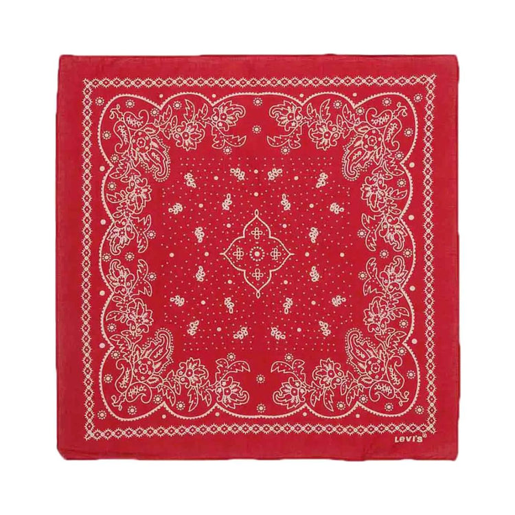 Paisley Bandana Caviar C - Bandana Rossa 77138 0632 LEVIS 