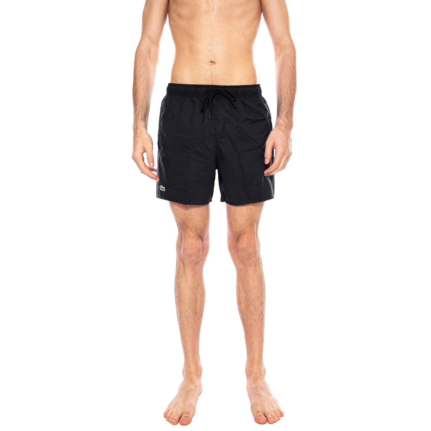 Short Bagno Swim Trunks - Costume da Bagno Uomo Nero MH6270 964 LACOSTE 
