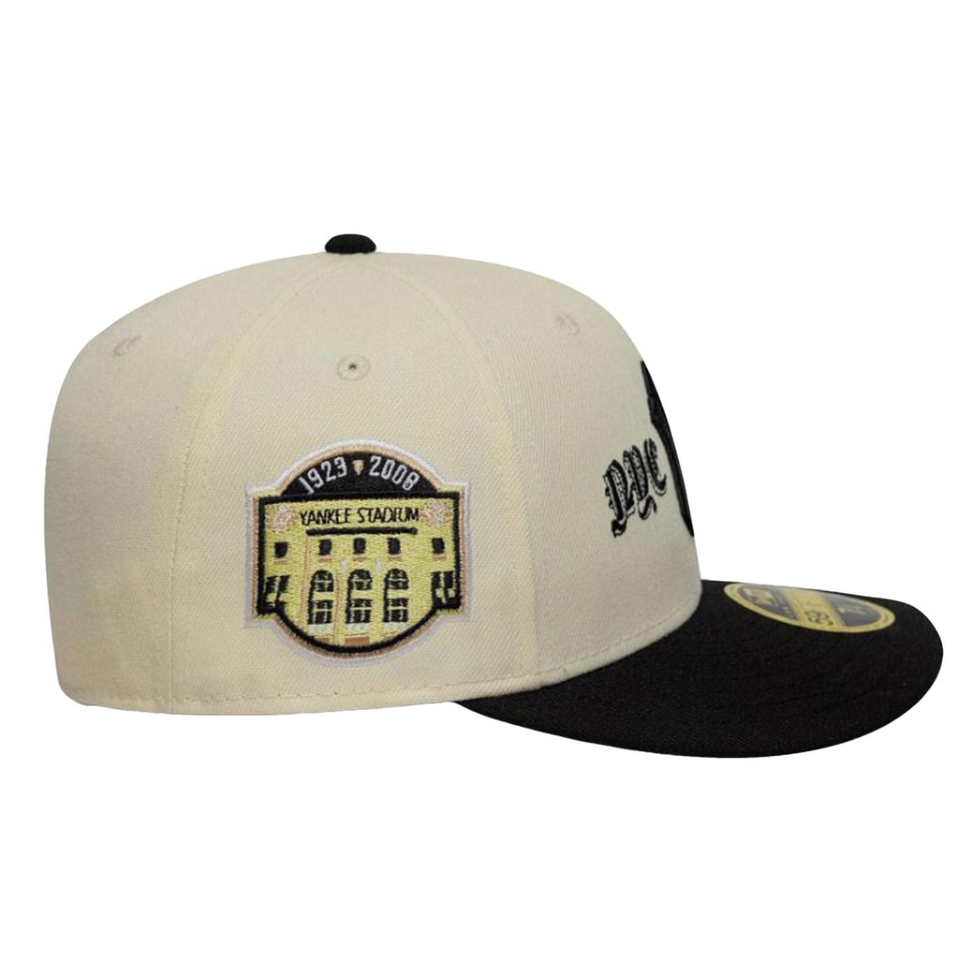 COOPS LOGO 59FIFTY® LP NEW YORK YANKEES White / Black - Cappellino con Visiera Bianco 60771843 LTCBLK NEW ERA 