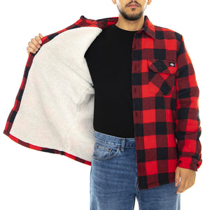 Lansdale - Red - Camicia Uomo Rossa 05 200292-RD . DICKIES 