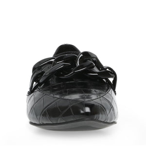 Famed Black Croc - Scarpe Basse Donna Nere SMSFAMED-BLA  STEVE MADDEN 