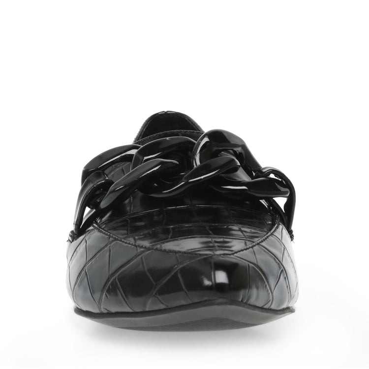 Famed Black Croc - Scarpe Basse Donna Nere SMSFAMED-BLA  STEVE MADDEN 