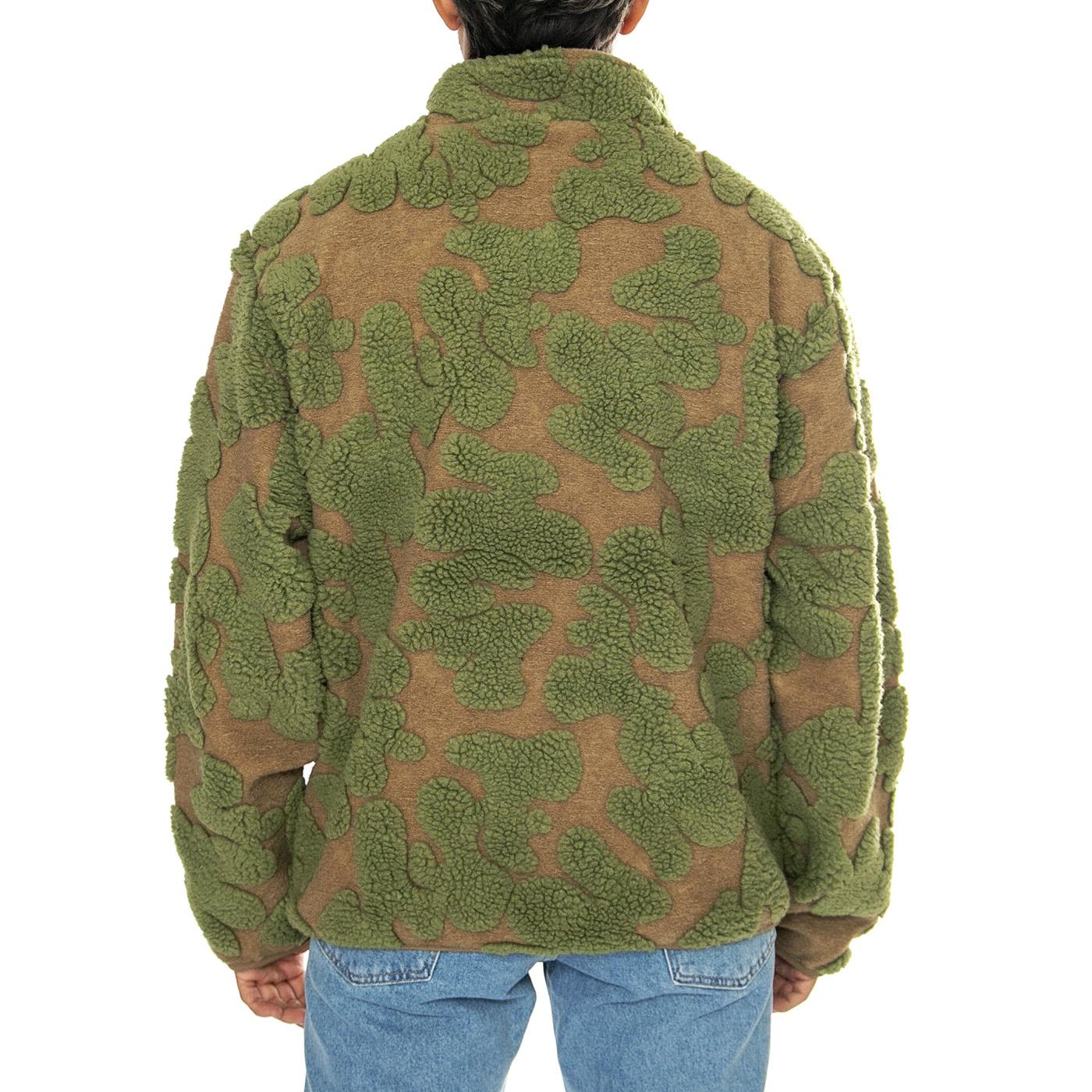 Abstract High Pile Jacquard Mud - Giacca Uomo Multicolore JK00445-MUD  HUF 