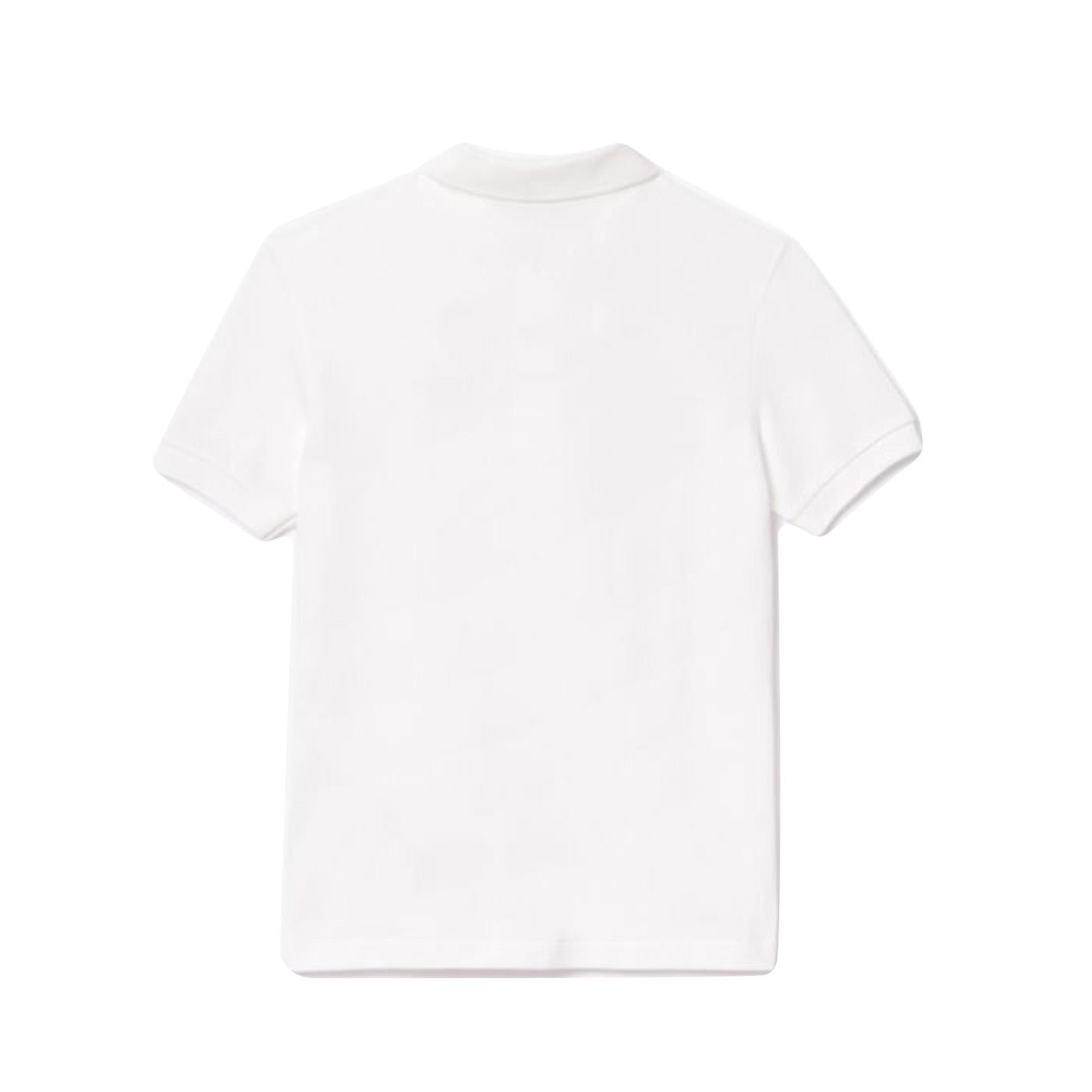 Maglietta M/C 001 Black Polo Shirt - Polo Bambini Bianca PJ2909-001  LACOSTE 