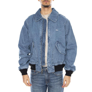 OBEY Denim CWU Jacket -- Giacca Denim Uomo 121800587 LIN OBEY 