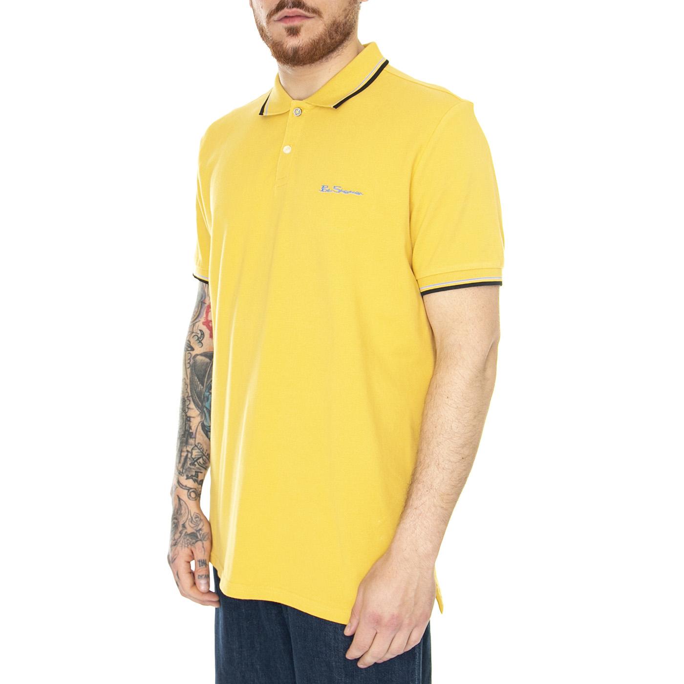Signature Polo Butterscotch - Polo Uomo Gialla 59310-452  BEN SHERMAN 