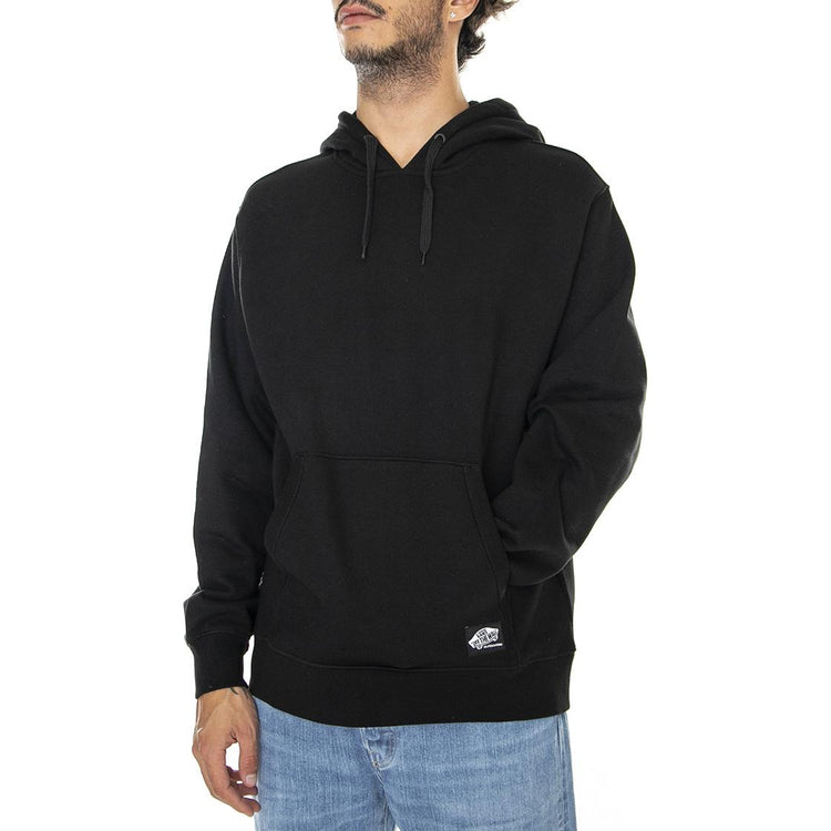 Skate Classics Patch Po Scls Black - Felpa con Cappuccio Uomo Nera VN0A7TJPBLK1  VANS 
