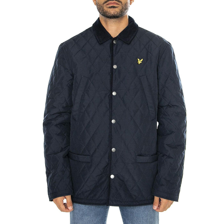 Quilted Jacket Dark Navy - Giacca Uomo Blu JK1990V-Z271  LYLE & SCOTT 