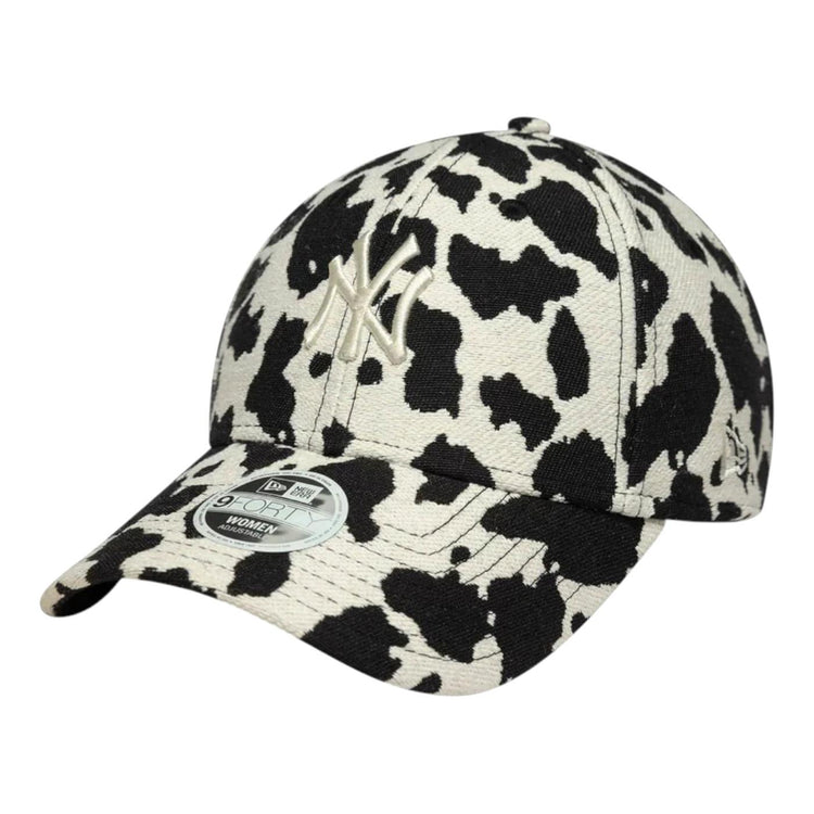 Female Cow Midi 9FORTY® New York Yankees - Cappellino Bianco / Nero 60771872 BLKWHI NEW ERA 