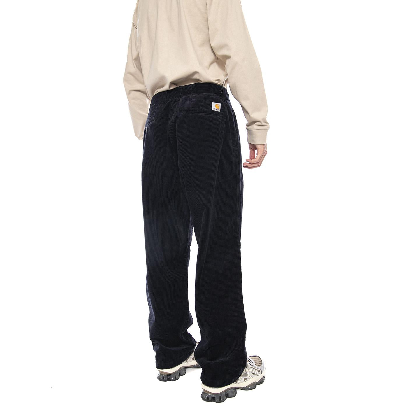 Evan Pant Dark Navy - Pantaloni Uomo Blu I033757.1C02 . CARHARTT WIP 