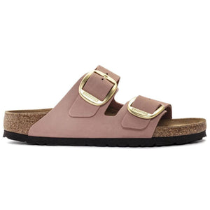Arizona Big Buckle old rose Nubuck Leather - Sandali Donna Rosa 1024074  BIRKENSTOCK 
